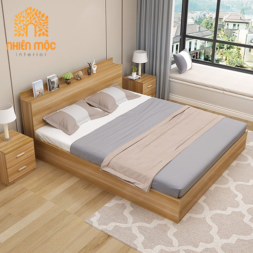 Giường ngủ gỗ MDF 1.8m